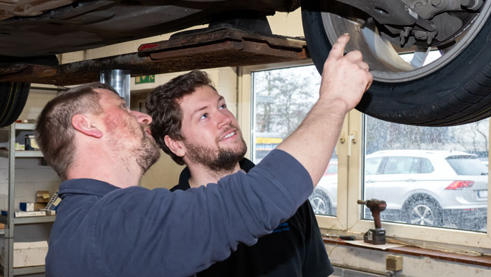 Autowerkstatt Mitarbeiter